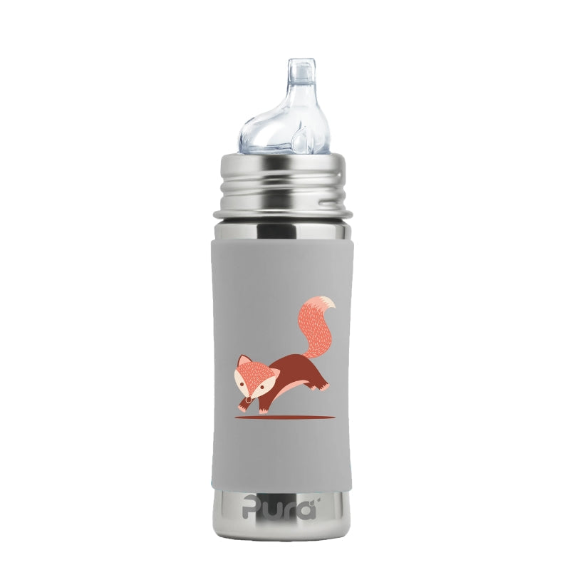 Pura Kiki® 325ml Toddler Sippy Stainless Steel Bottle