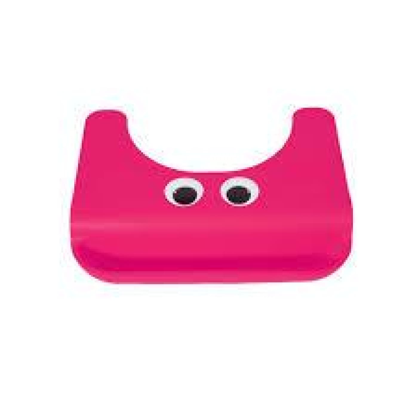 The Cibo Crumb Catching Placemat from EcoBub Collective Raspberry Pink Front