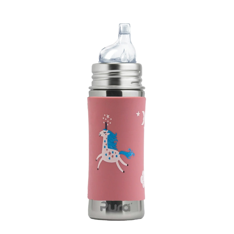Pura Kiki® 325ml Toddler Sippy Stainless Steel Bottle