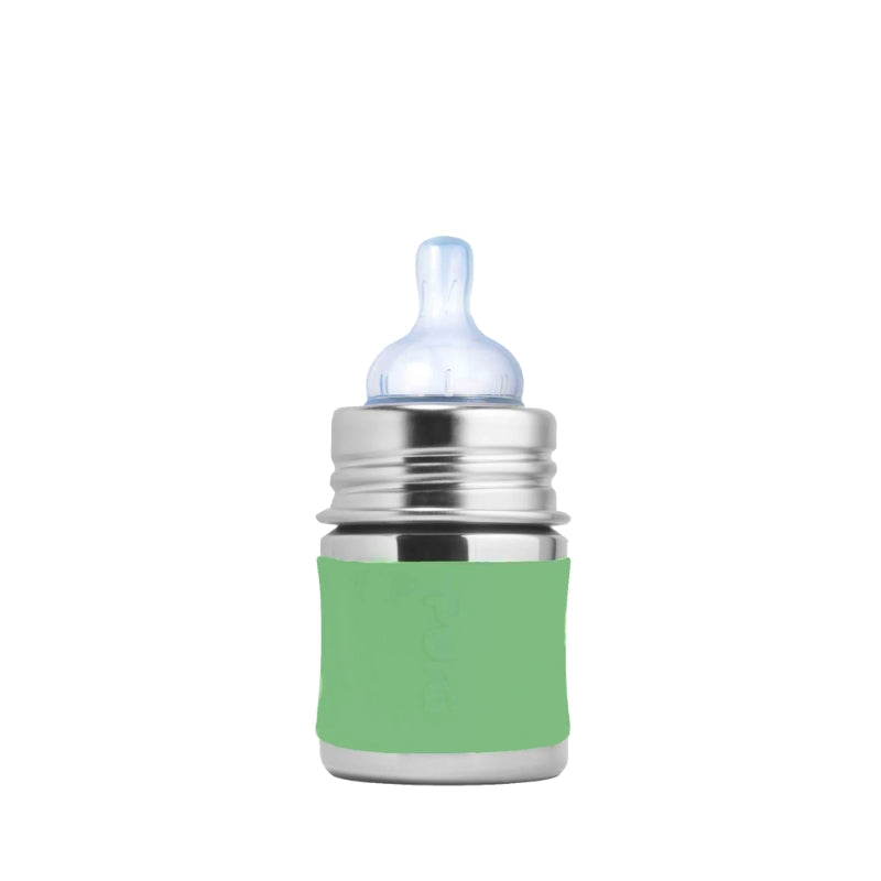 Pura Stainless 150ml Baby Bottle - Moss