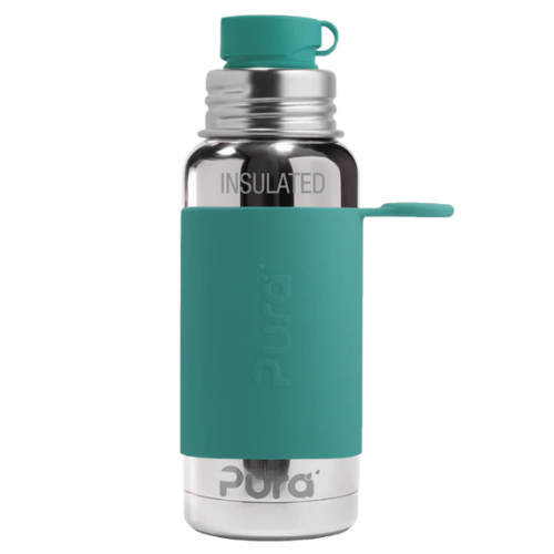 Pura Stainless 475ml Mint Insulated Sport Water Bottle