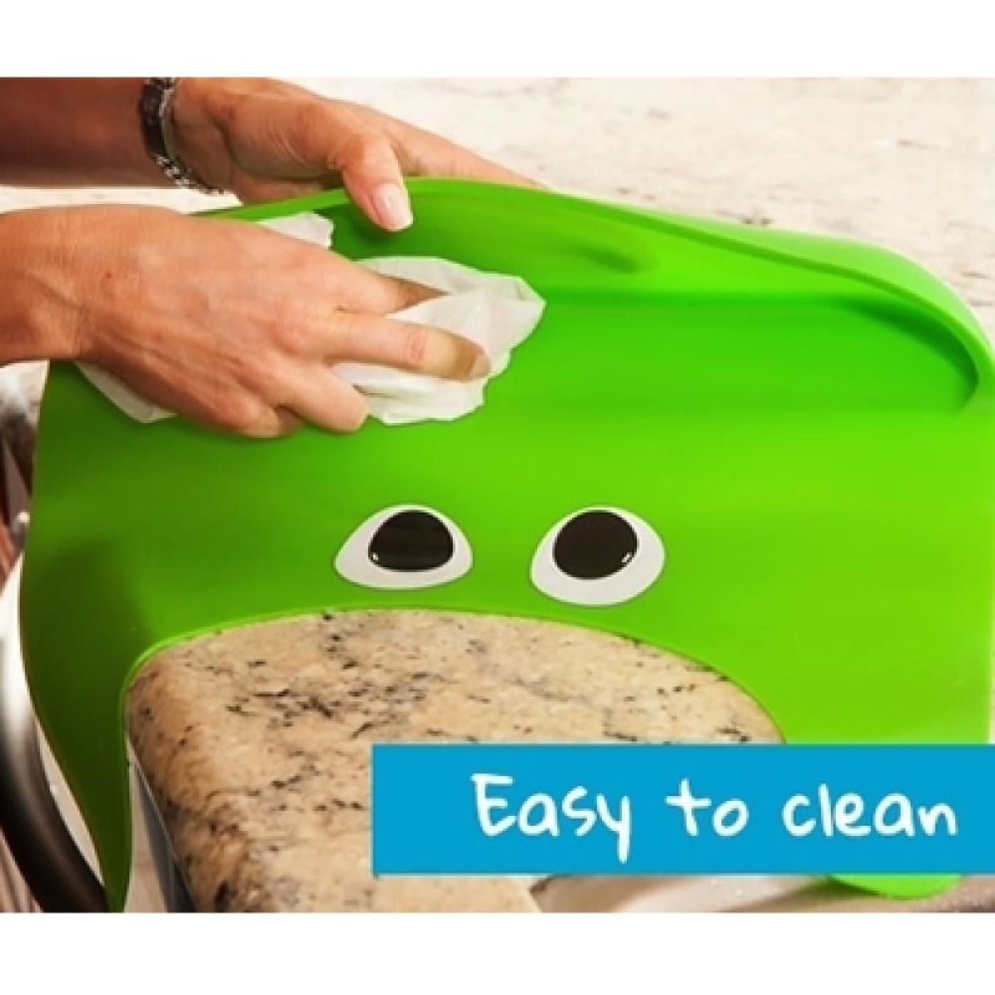 The Cibo  Crumb Catching Placemat EcoBub Collective - Cleaning