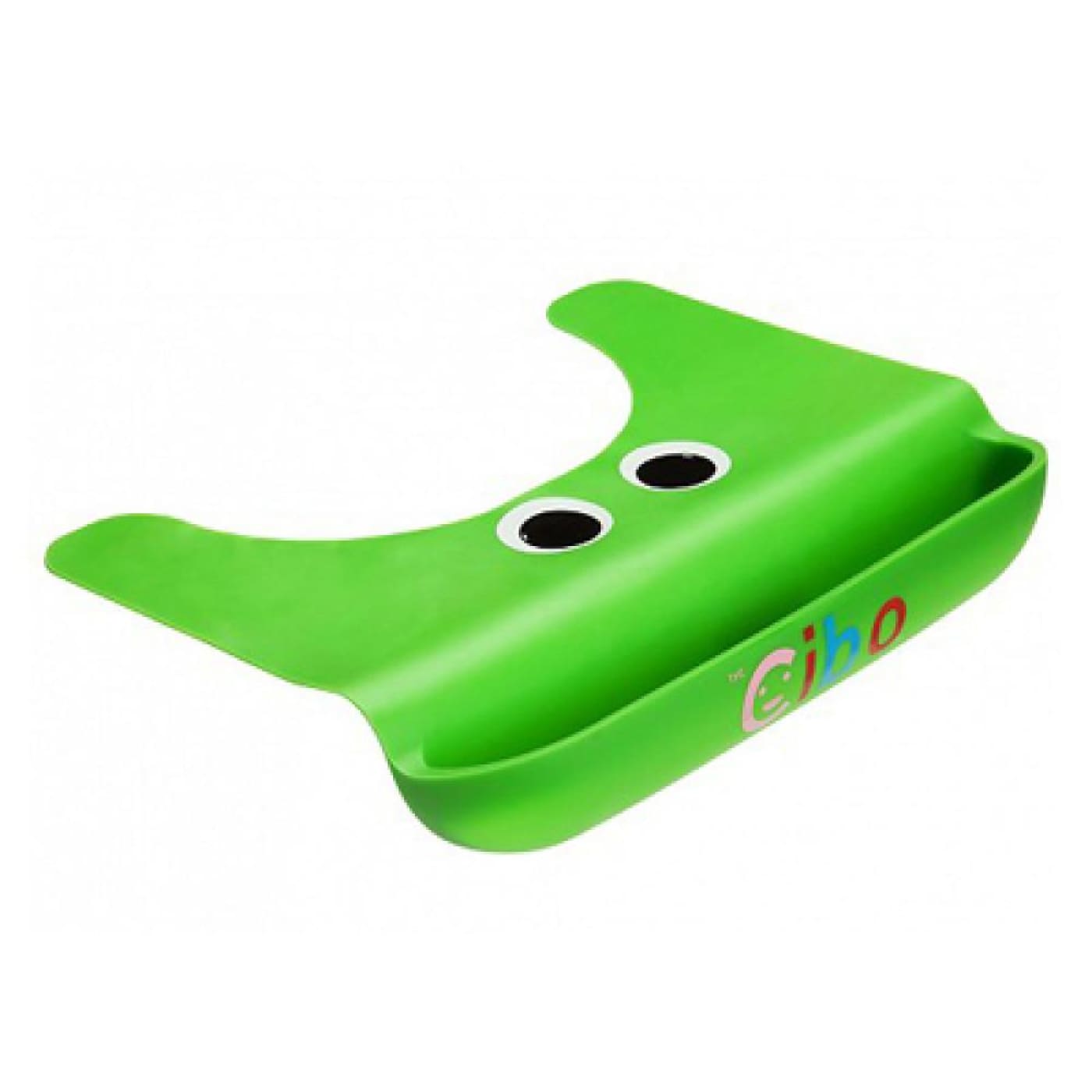 The Cibo Crumb Catching Placemat EcoBub Collective Lime Green Side