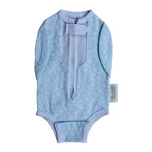 Woombie Convertible Onesie Mint Os Newborn Free Leg Swaddle
