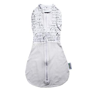 Woombie Summer Convertible Love Print Newborn baby Swaddle