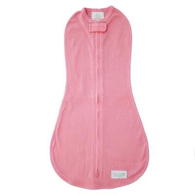 Woombie True Air Island Pink Summer Baby Swaddle